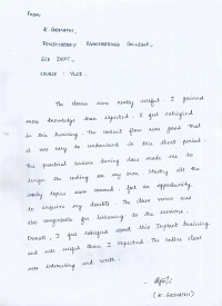 vlsi TESTIMONIAL Photocopy